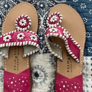 Palm beach Sandals pink size 6